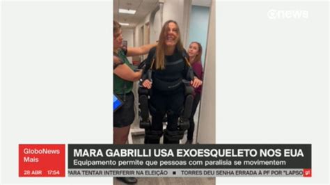 Senadora Mara Gabrilli Caminha Com Exoesqueleto Nos EUA GloboNews