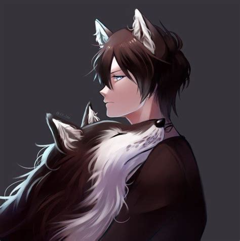 Pin By ÐÐ°ÑÑÑ On миф существа Anime Wolf Drawing Wolf Boy Anime