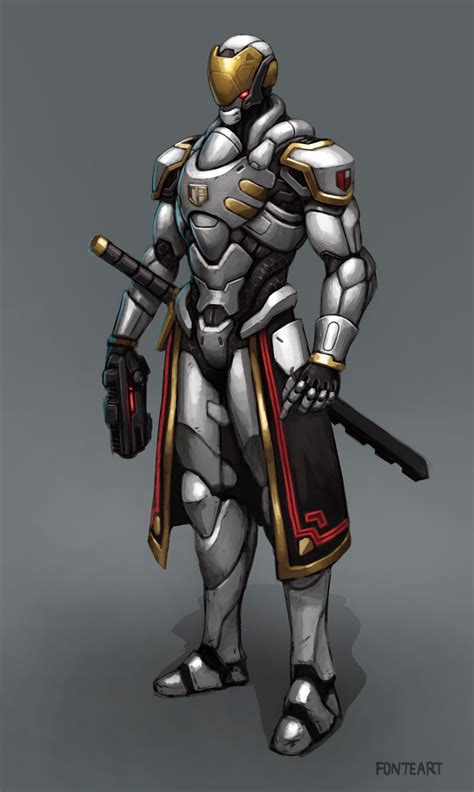 Royal Guard By Fonteart Royal Guard Futuristic Armor Scifi Artwork