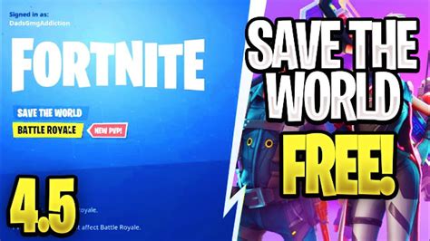 Fortnite save the world will be free to select xbox one s users (image: *NEW* How To Get Fortnite SAVE THE WORLD For FREE! [PS4 ...