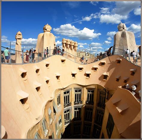 Casa Milà La Pedrera Antoni Gaudi World Heritage Site By Unesco