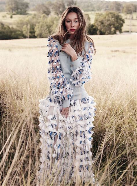 Alycia Debnam-Carey - Photoshoot for Vogue Australia June 2016 • CelebMafia
