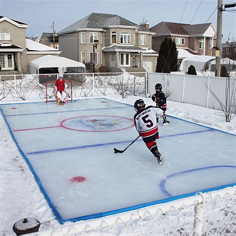 Backyard ice rink