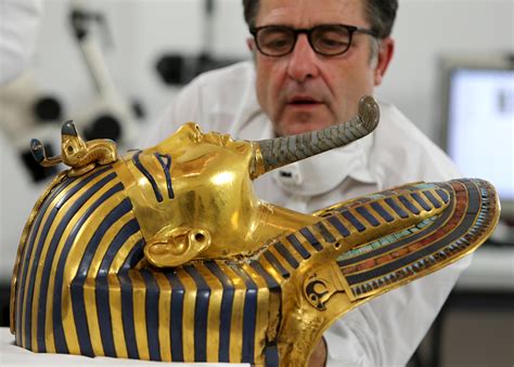 Rogaine Before And After Beard Mask King Tutankhamun Tut Gold Egypt Golden Face Egyptian