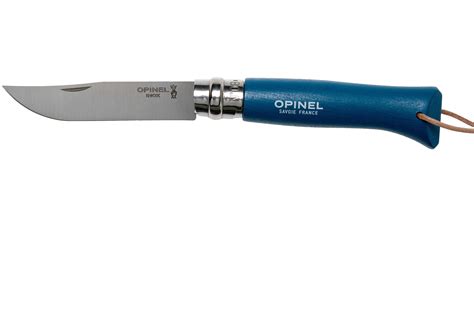 Opinel N°08 Baroudeur Couteau De Poche Bleu Achetez à Prix