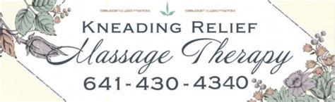kneading relief massage therapy