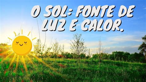 Atividades Sol Fonte De Luz E Calor 1 Ano
