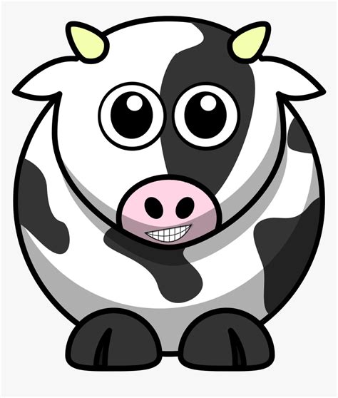 Cute Cartoon Cow Png Transparent Png Kindpng