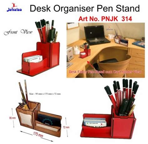 Brown Wooden Pen Stand For Office At Rs 65 In Delhi Id 27595759062