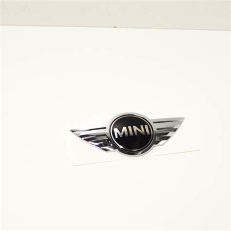 Mini Cooper R53 Trunk Lid Chrome Badge Emblem 51147026186 7026186 New