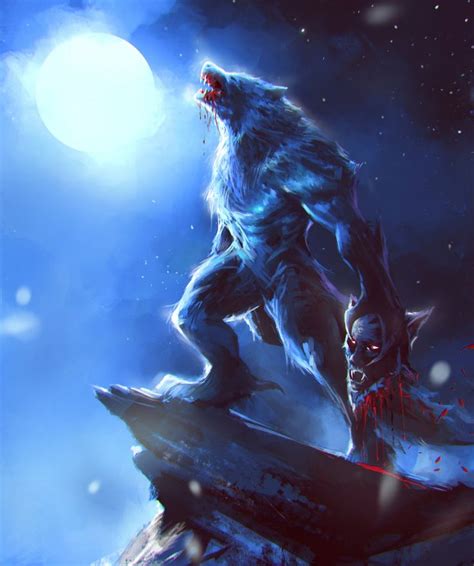 Artstation Werewolf Ömer Burak Önal Werewolf Art Werewolf