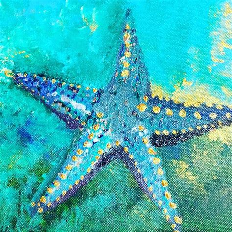 Starfish Painting By Sheila Gambino Fine Art America