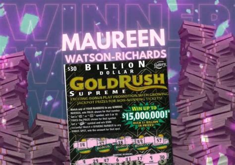 Miami Dade Woman Wins 1 Million From Billion Dollar Gold Rush Scratch Off