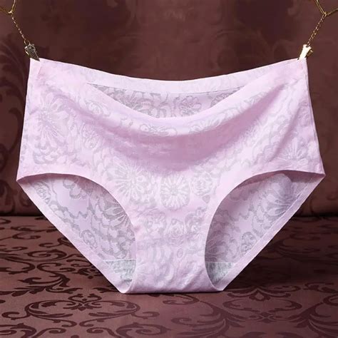 Buy New Women Sexy Lace Panties Seamless Breathable