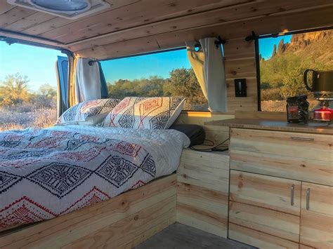 Converted Camper Van With Boho Style Is 35k Curbed Travel Van Rental