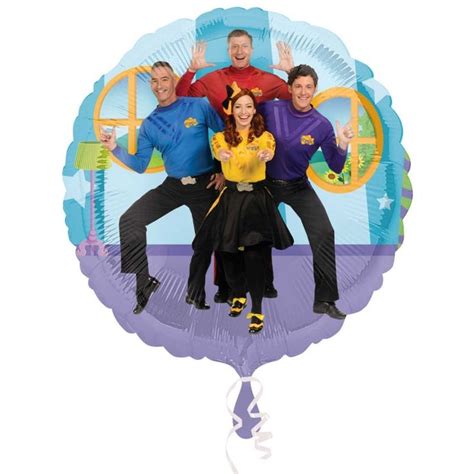The Wiggles Standard Helium Foil Balloon 45cm