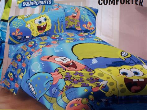 Size king comforter sets : Spongebob Squarepants Pajama Party Twin Comforter & Sheet ...