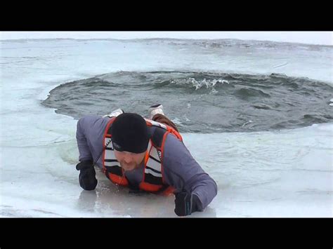 Ice Safety How To Perform A Self Rescue Ice Safety Survival Water