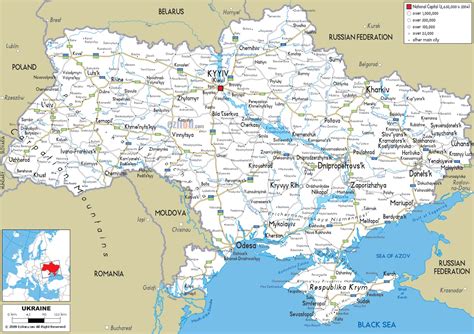 Il sistema territoriale amministrativo ucraino comprende la repubblica autonoma della crimea e i seguenti 24. Romania Live: Harta rutiera Ucraina live webcam Kiev