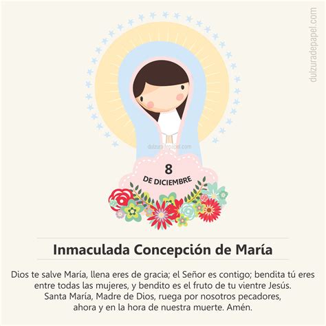 Día De La Inmaculada Concepción De María Virgen Maria God Loves Me
