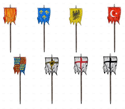 Medieval Flags By Flinstone123 Graphicriver