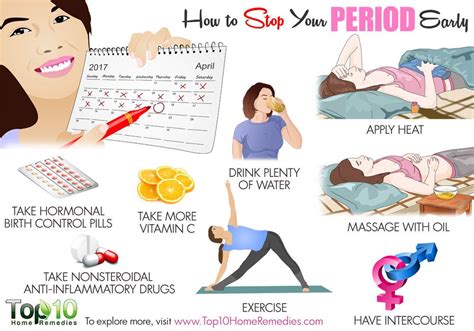 How To Get Rid Of Periods Faster