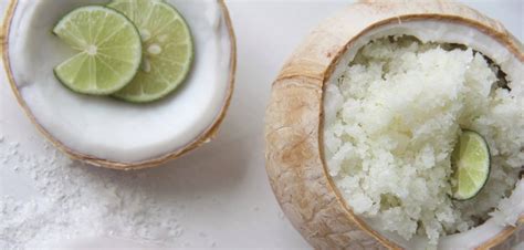 Diy Coconut Lime Sugar Body Scrub