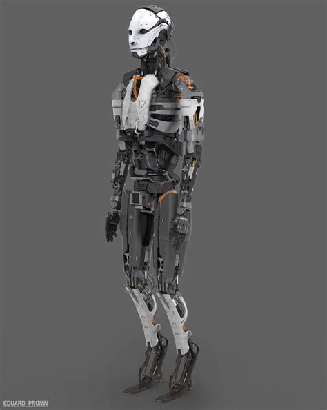 Human Robot Design Eduard Pronin Robot Design Robots Concept