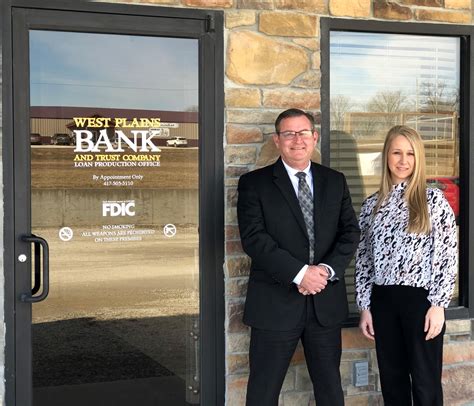 West Plains Bank And Trust Company Opens Loan Production Office In