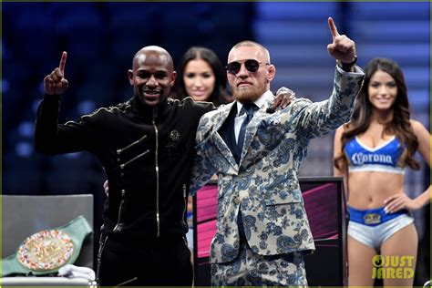 floyd mayweather and conor mcgregor pay each other compliments in post fight press conferences