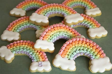 The Royal Icing Queen Pastel Rainbow Cookies