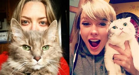 11 Celebrities Who Make Cat Ladies Cool Glamour