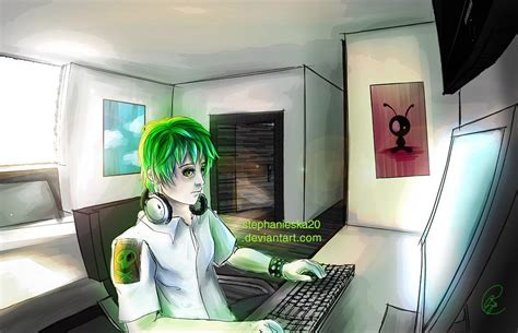 Gamer Boy By Ruby Art On Deviantart