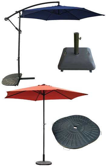 Umbrellas And Bases My Patio