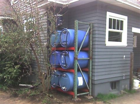 The best way to choose a rain barrel is to choose one that goes with your house's style. Pin on Projects