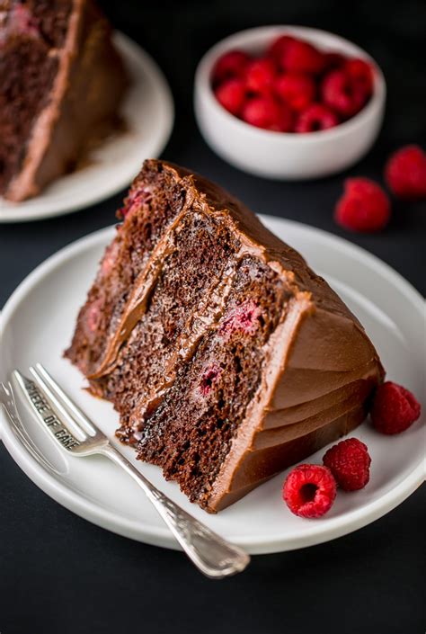 Whether you like ooey gooey chocolate cakes with marshmallows on top, or you prefer a more refined chocolate cake, such as my flourless chocolate cake recipe or my raspberry chocolate cake, the recipes are. Chocolate Raspberry Cake - Baker by Nature