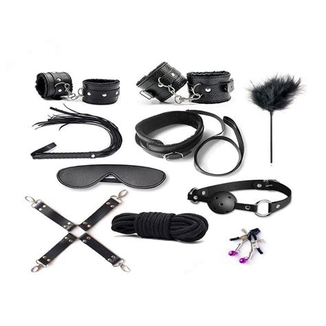 Kit Bondage Sado Piezas Negro Digitalsex