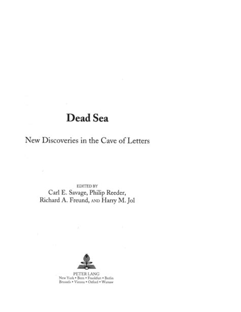 Pdf The Niche Of Skulls In The Cave Of Letters Nicolae Roddy