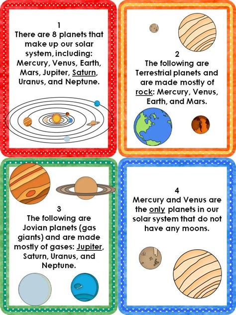 Planets Of The Solar System Activity Scavenger Hunt Solar System