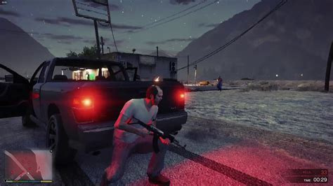 Grand Theft Auto 5 Gameplay Side Mission Rampage Rednecks [1080p Ultra