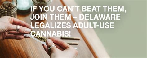 If You Cant Beat Them Join Them Delaware Legalizes Adult Use Cannabis Tax Attorney Orange