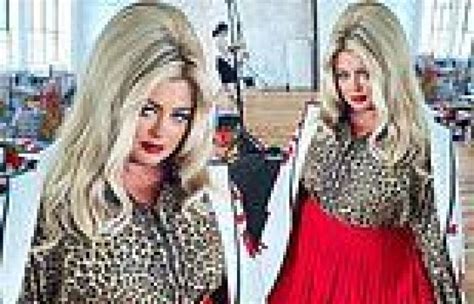 Gemma Collins Flaunts Her 35st Weight Loss In Leopard Print Blouse And