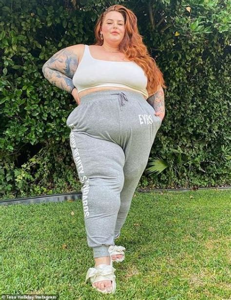 Plus Size Model Tess Holliday Reveals She Is Anorexic 82023