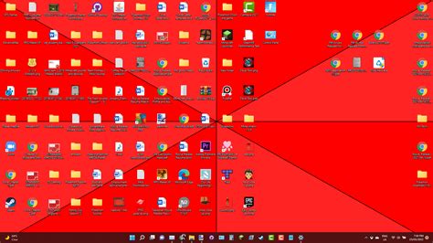 Messed Up Desktop Icon Layout Microsoft Community