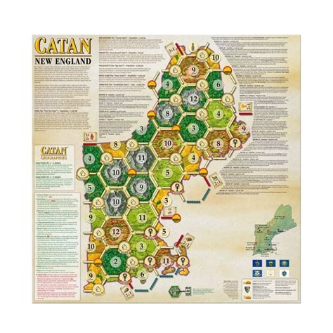 Catan Shop Catan Geographies Usa New England