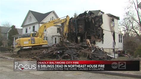 Bodies Of 6 Children Recovered In Northeast Baltimore House Fire