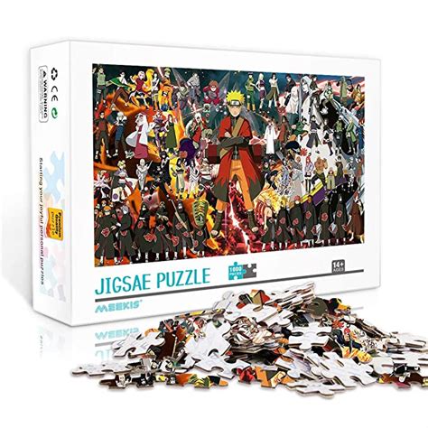 Yituomo 1000 Stück Puzzles Für Erwachsene Naruto Classic Puzzle Kinder