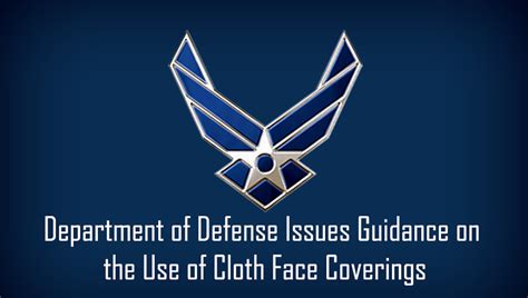 Aetc Implements Dod Guidance On Use Of Cloth Face Coverings Luke Air