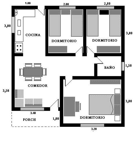 Medidas Estandar De Habitaciones De Una Casa