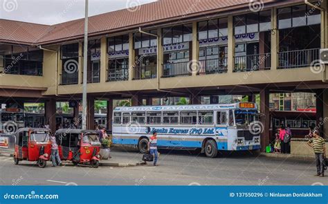 People And Vehicles At Main Bus Station Editorial Photo Image Of